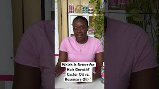 Castor Oil vs Rosemary Oil for Hair Growth which is better [upl. by Magree]