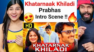 Khatarnak Khiladi Mirchi Part 1 Prabhas Anushka Brahmanandam South Indian Hindi Dubbed Reaction [upl. by Anait602]