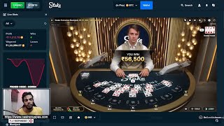 Insane Blackjack Session 100k at risk [upl. by Odnolor439]