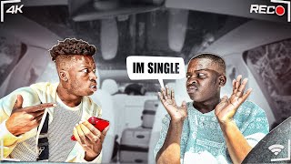 POSTING “SINGLE” TO SEE MY BOYFRIENDS REACTION [upl. by Kroo25]