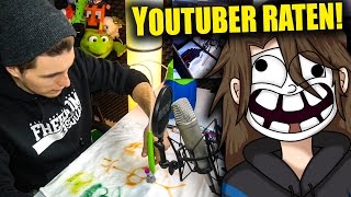 YOUTUBER MALEN amp RATEN  SPRÜHPISTOLE mit GERMANLETSPLAY [upl. by Coy165]