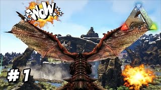 LA DIMENSIÓN DE LOS DINOSAURIOS EXTRATERRESTRES INICIO  ARK 3 mod serie 1  Español HD [upl. by Esalb]