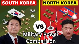 WHO HAS THE STRONGEST MILITARY South Korea or North Korea [upl. by Ralf]