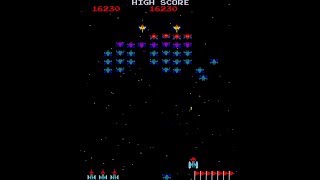 Arcade Longplay  Galaxian [upl. by Ahsener714]