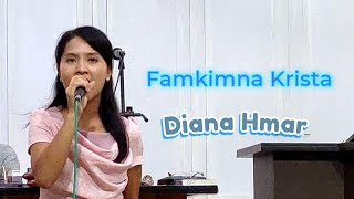 FAMKIMNA KRISTA DIANA HMAR Live cover Khawvel mihai enin tling naw lang khawm [upl. by Jimmie512]