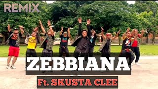 ZEBBIANA ftSkusta Clee  OPM  REMIX  DANCE CHALLENGE  BY Teambaklosh [upl. by Aiselad228]