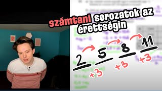 SZÁMTANI SOROZAT a matekérettségin 👌 [upl. by Bennet219]