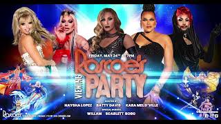 Willam amp Scarlett BoBo  Roscoes RuPauls Drag Race All Stars 9 Viewing Party [upl. by Akemrehs]