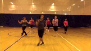 ZUMBADANCE FITNESS  SHES A BAD MAMA JAMA by Carl Carlton [upl. by Zacharia]