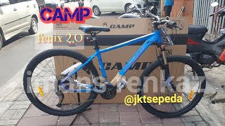 Review Sepeda MTB CAMP FENIX 20 Ekonomis [upl. by Aicenod]