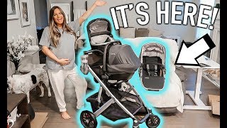 OUR STROLLER IS HERE UNBOXING AND FIRST IMPRESSION  Casey Holmes Vlogs [upl. by Racso]