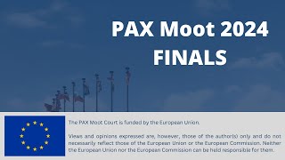 PAX Moot 2024  Finals [upl. by Cart866]