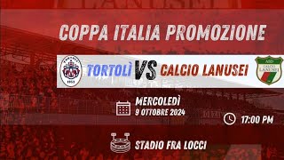 Tortoli vs Lanusei  Copa Italia 2do tiempo [upl. by Retsbew]