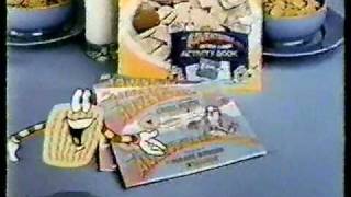 Nabisco Shreddies Cereal 1989 Commercial [upl. by Claudelle]