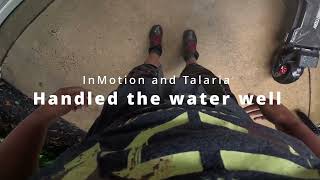 InMotion RS Midnight and Talaria Accidental Rain Ride LOL [upl. by Duong]