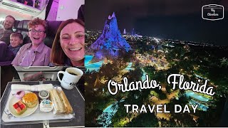 Travel Day Manchester  Orlando  Virgin Atlantic Premium  Cabana Bay  Orlando Florida Vlog [upl. by Normy]