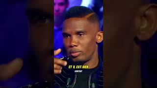 PT 8 Linterview de Samuel ETOO sur GUARDIOLA football fcbarcelona guardiola barca shorts [upl. by Hilliard851]