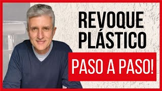 🚀👌Cómo Aplicar REVESTIMIENTO PLÁSTICO Texturado  Revoque Plástico Paso a Paso [upl. by Norel]