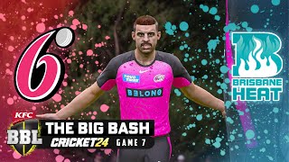 BBL13  Sydney Sixers v Brisbane Heat  Match 7  Cricket 24 [upl. by Hiroko]