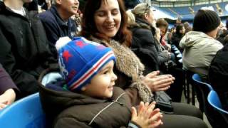 CHELSEA FC OPEN DAY Alex Aged 2 Does the quotLiquidatorquot for the very first time at Chelsea FC [upl. by Jdavie]