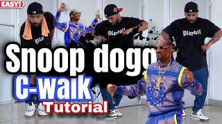 Snoop dogg C walk Tutorial  How to crip walk like snoop dogg [upl. by Ibby]