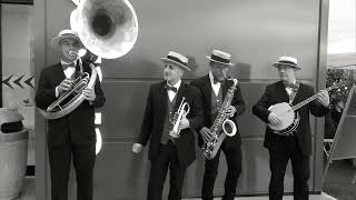 On The Sunny Side Of The Street by Extra Dixie Jazz Band  Grande Gatsby Dixieland Classic Sax Banjo [upl. by Aetnahc346]