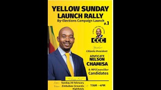 Watch Chamisa Rally at Zimbabwe Grounds 2022 [upl. by Anirpas]