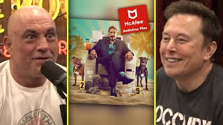 Elon amp Joe Discuss The Interesting Case Of John McAfee  Joe Rogan amp Elon Musk [upl. by O'Brien]