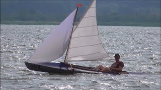 Faltbootsegeln 2018 Geierswalder See Wind 4 [upl. by Haididej688]