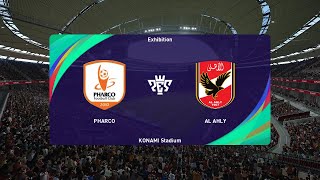 Pharco FC vs Al Ahly 14062024 Egyptian Premier League PES 2021 [upl. by Euseibbob143]