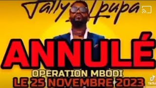 FALLY IPUPA CONCERT ANNULÉ ba Combattants na Boketshu na U ARENA Ebebi [upl. by Weinberg713]