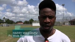 PV Football Camp  Wide Receivers [upl. by Joe]