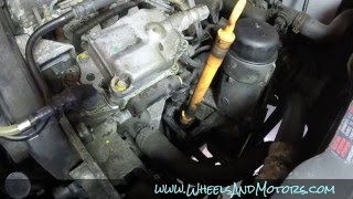 Oil dipstick tube FIX  VW Golf Mk4 19tdi [upl. by Llednew201]