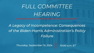 A Legacy of Incompetence Consequences of the BidenHarris Administration’s Policy Failures [upl. by Johen]