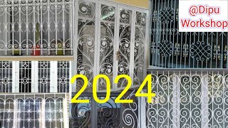 न्यू ग्रिल डिजाइन 2024 latest grill design latest window grill design iron grill window design [upl. by Rutan834]