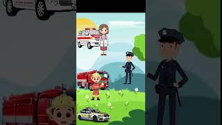 Ayo bantu cari mobilnya pak Polisi sakura trending cartoon quizgames [upl. by Neelrad]