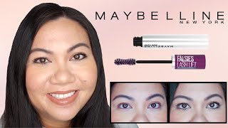 Maybelline Falsies Lash Lift Waterproof Mascara BEFORE You Buy  8 Hour Wear Test and Review [upl. by Emmer738]