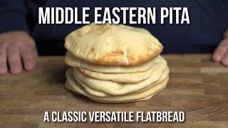 Middle Eastern Pita bread A classic versatile flatbread [upl. by Aleek]