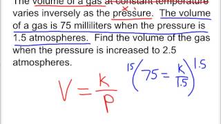 Inverse Variation [upl. by Waldo]