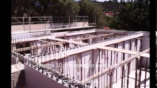 Video Cantiere con sistema costruttivo SISMORESISTENTE Carbon ED SYSTEM [upl. by Nichy]