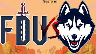 UConn Huskies last check in vs Fair Dickinson [upl. by Sousa394]