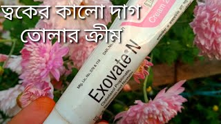 ত্বকেExovate N ক্রীম এর কাজ কি  কালো দাগ দূর করার ক্রিম এবং উপকারিতা [upl. by Riggins]