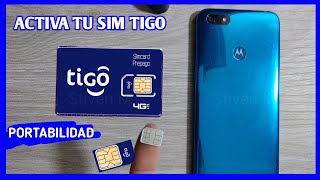 como REGISTRAR o ACTIVAR SIM TIGO Muy Fácil 2024 [upl. by Dnivra]