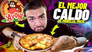 PATA CALLO o PANCITA el original MENUDO del AYON en Morelia Michoacán 🇲🇽 [upl. by Zehc]