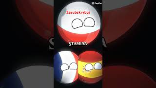 Polska vs Francja i Hiszpania europe countryballs map geography [upl. by Niraj]