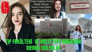 TIP FAKÜLTESİ ve HACETTEPE TIP HAKKINDA HER ŞEY  Merak Edilenler  Tıp Fakültesi Turu [upl. by Nniroc498]