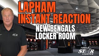 Dave Lapham  Instant Reaction To State of the Art Cincinnati Bengals Locker Room [upl. by Natsirk346]