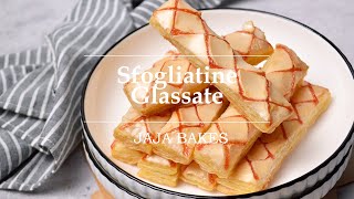 Sfogliatine Glassate  Glazed Puff Pastry with 4 Ingredients Only  Jaja Bakes [upl. by Sierra627]