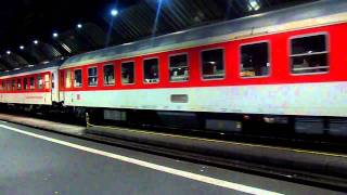 CityNightLine Sleeper Train quotCanopusquot Zürich  Praha hln [upl. by Eilyab]