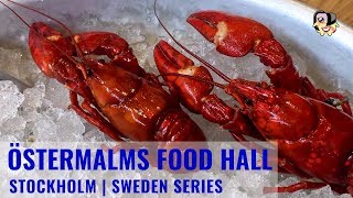 Famous Food Hall Östermalms Saluhall in Stockholm Sweden [upl. by Laup]